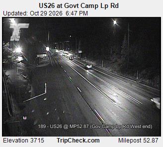 US26 at Govt Camp Lp Rd
